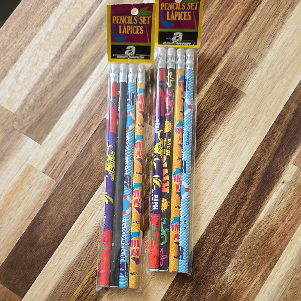 Pencils Set - Multicolor Decorative Party Pencils